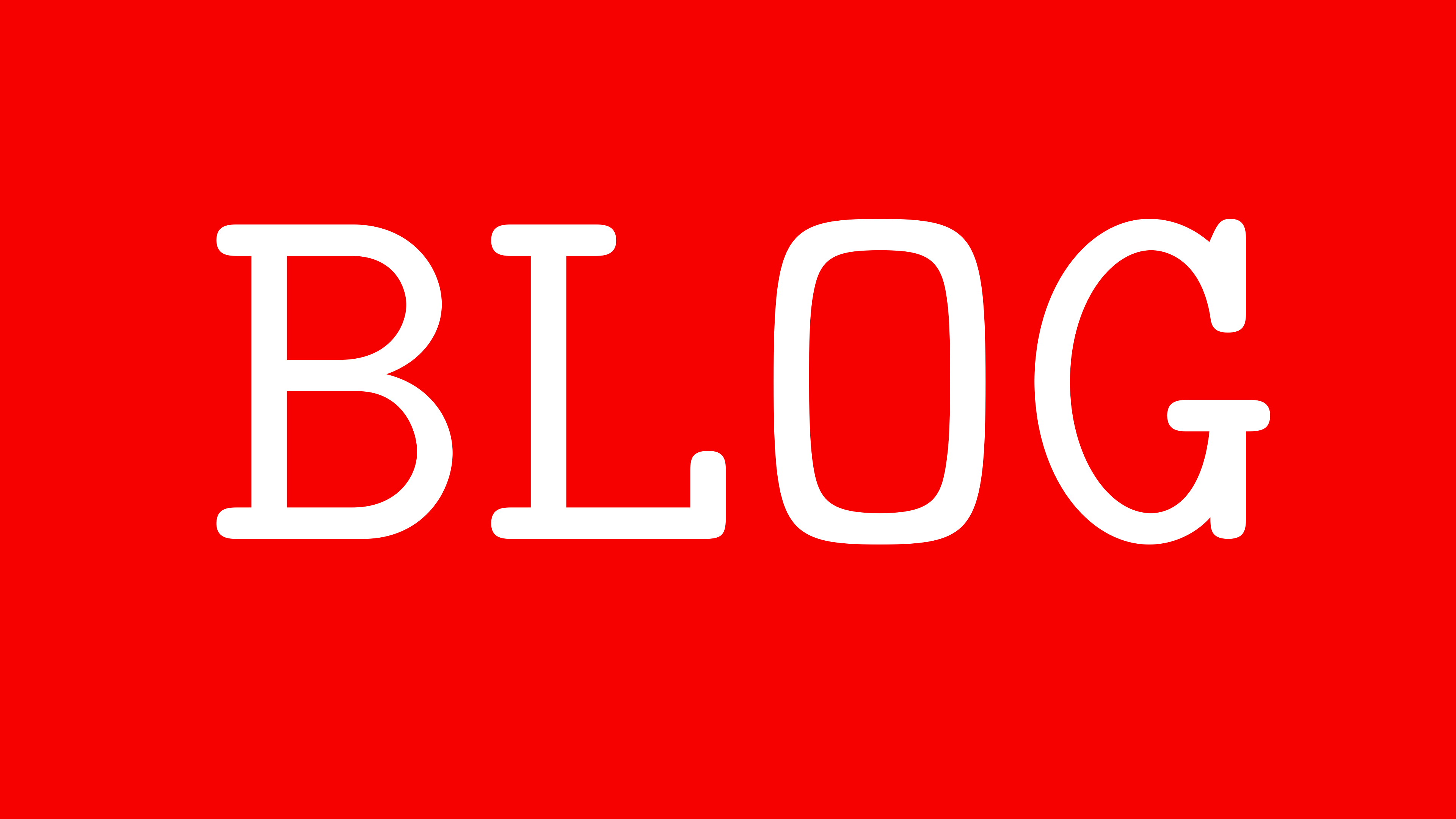 Welcome to blog!